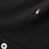 Polówka polo Tommy Hilfiger damska czarna Slim Fit małe logo bawełniana